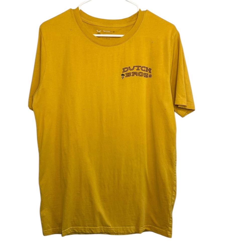Dutch Bros LARGE Yellow Windmill Sun Rain DB 1992